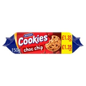 McVitie’s Cookies The Chunky one Choc Chip 150g