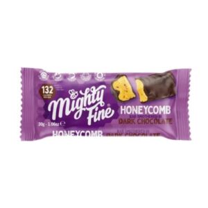 Mighty Fine- Dark Chocolate Honeycomb Bars 30g