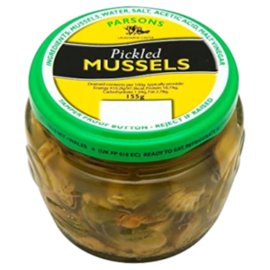 Parsons Pickled Mussels 155g