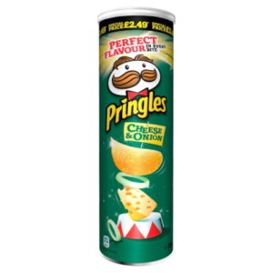 Pringles Cheese & Onion 165g