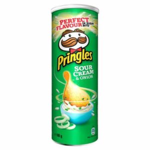 Pringles Sour Cream & Onion Crisps 165g