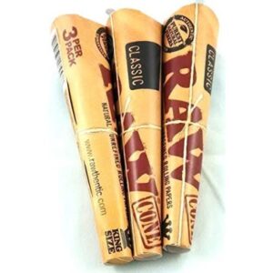 Raw Classic Cones King Size 3 Pack