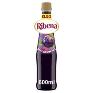 Ribena Blackcurrant Cordial 600ml