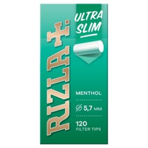 Rizla Menthol Extra Slim Filter Tips 120 Pack