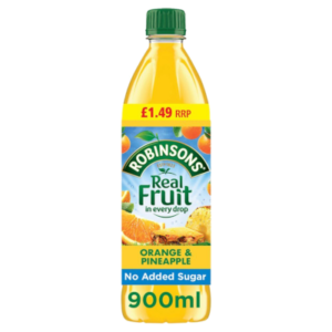 Robinsons Orange & Pineapple No Added Sugar 750 Ml