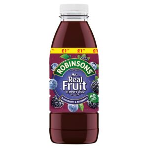 Robinsons Ready To Drink Blackberry & Blueberry Juice Drink 500ml