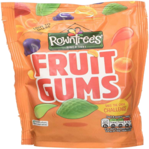 Rowntree's Fruit Gums Sweets Sharing Pouch 120g