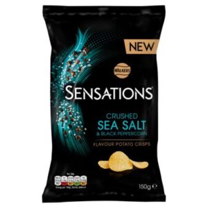 SENSATIONS SEA SALT & BLACK PEPPER 150g