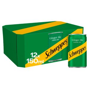 SCHWEPPES CANADA DRY CAN 12 PACK 150ML