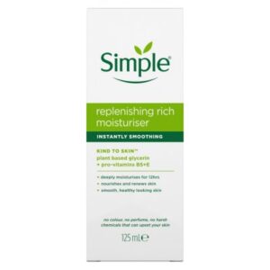 Simple Replenishing Rich Moisturising Cream 125ml