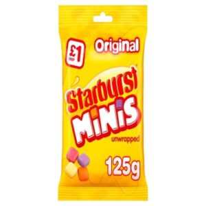 Starburst Minis Original Sweets Treat Bag 125g