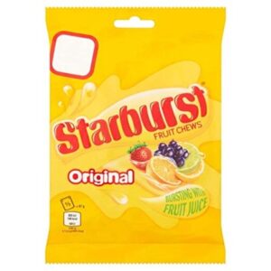 Starburst Original Fruit Chews Sweets Treat Bag 141g