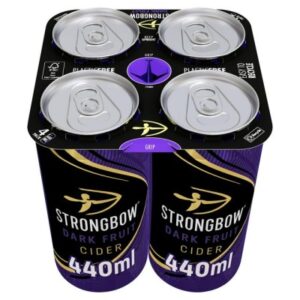 Strongbow Dark Fruit Cider 4 x 440ml