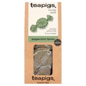 TEAPIGS PEPPERMINT LEAVES 15 TEA BAGS