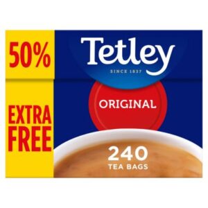 TETLEY TEABAGS 160S+50% EXTRA FREE