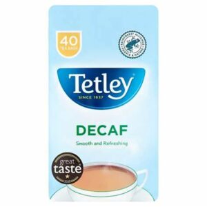 Tetley Decaf 40 Tea Bags 125g