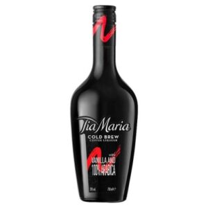 Tia Maria Cold Brew Coffee Liqueur with Vanilla and 100% Arabica 70cl