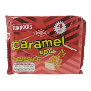 Tunnocks Caramel Log 4 Pack