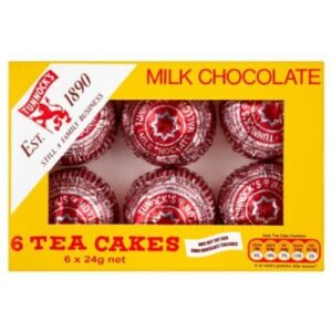 Tunnock's Milk Chocolate Tea Cakes 6 x 24g