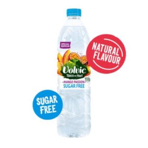 Volvic Touch of Fruit Sugar Free Special Edition Mango Passion Flavoured Water 1.5L