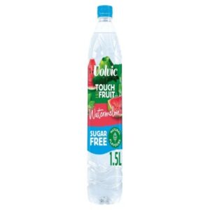 Volvic Touch of Fruit Sugar Free Watermelon Natural Flavoured Water 1.5L