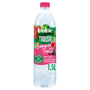 Volvic Touch of Fruit Summer Fruits Flavoured Water 1.5L