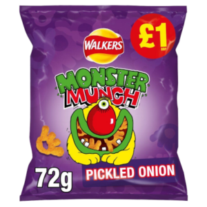 Walkers Monster Munch Pickled Onion 72g