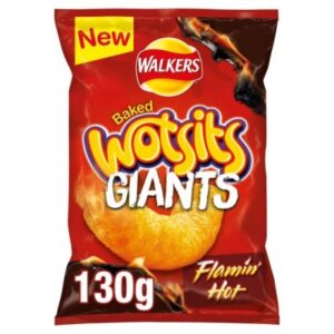 Walkers Wotsits Giants Flamin' Hot 130g