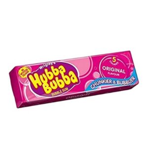 Wrigley's Hubba Bubba Original Bubblegum 5 Chunky Chews