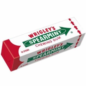 Wrigley's Spearmint Chewing Gum 7 Sticks