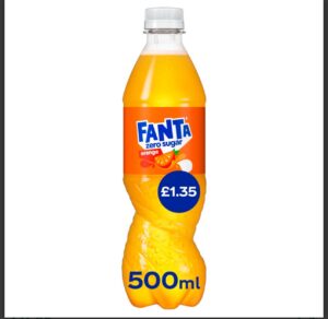 Fanta Zero 500Ml