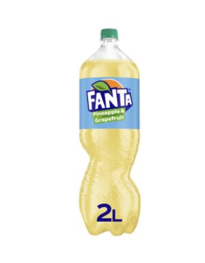 Fanta pineapple & grape fruit 2 ltr