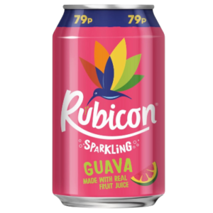 Rubicon sparkling guava can 330 ml