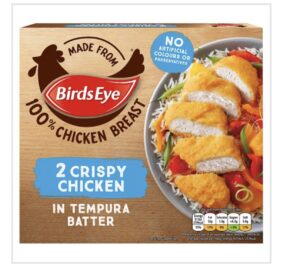 Birds Eye Crispy Chicken in Tempura Batter 2 Pack 170g