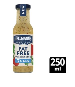 Hellmanns fat free vinaigrette250 Ml