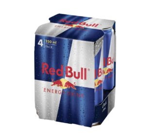 Red bull 4 x 250 ml