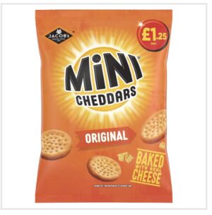 Mini cheddars original 90g