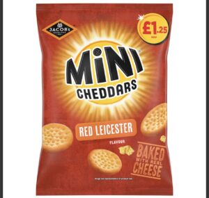 Mini cheddars Red Leicester Flavour