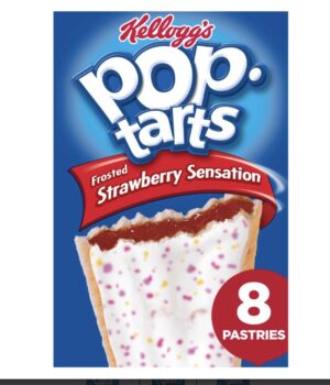 Kellogg's Pop Tarts Frosted Strawberry Sensation 8 × 48g (384g)