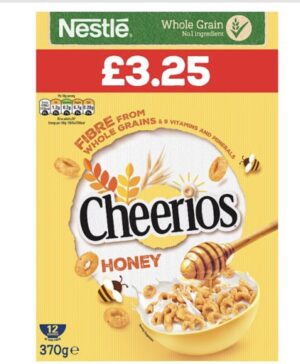 Cheerios Honey 370g