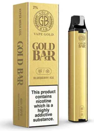 Gold bar BlueBerry ice 2%