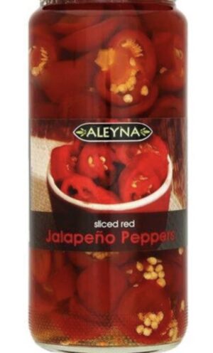 Aleyna - Sliced Red Jalapenos - 480g