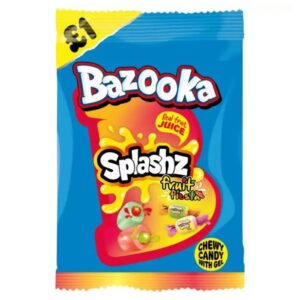 Bazooka splashz fruit fiesta 120g