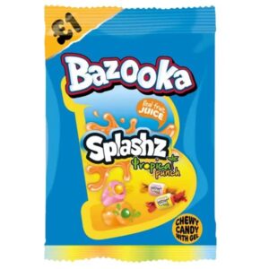 Bazooka splashz tropical punch 120g