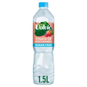 Volvic peach & raspberry 1.5l