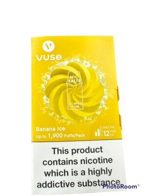 Vuse E Pod Banana Ice 12 MG