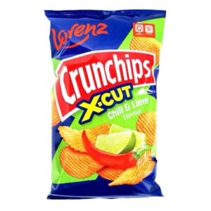 Lorenz Crunchips Xcut Chilli & Lime 130G