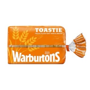 Warburtons Toastie Soft Thick White 400g