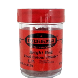 Preema Bright Red Food Colouring 25 G