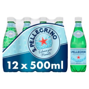 San Pellegrino Sparkling Natural Mineral Water 12x500ml